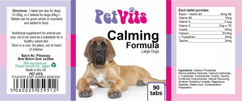 Calming Formula - Large Dogs
