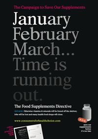 Save Our Supplements campaign Save Our Supplements campaign