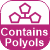 Contains polyols
