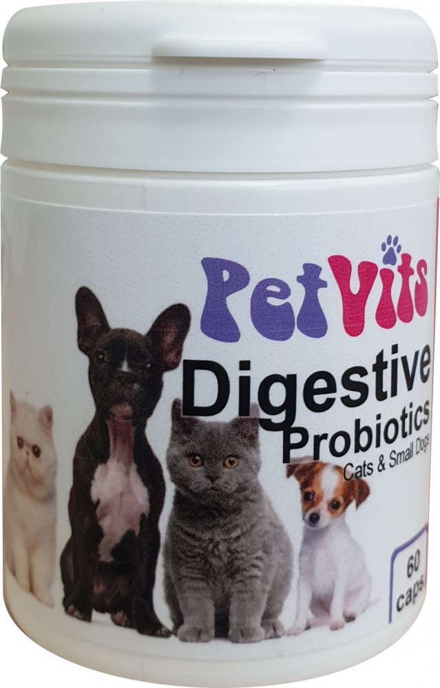 Health + Plus Ltd > PetVits > Digestive Probiotics for Cats & Small