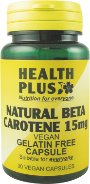 Natural Beta Carotene 15mg