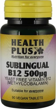 B12 500µg Sublingual