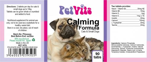 Calming Formula - Cats & Small Dogs