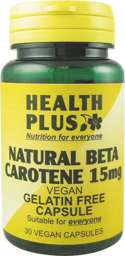 Natural Beta Carotene 15mg